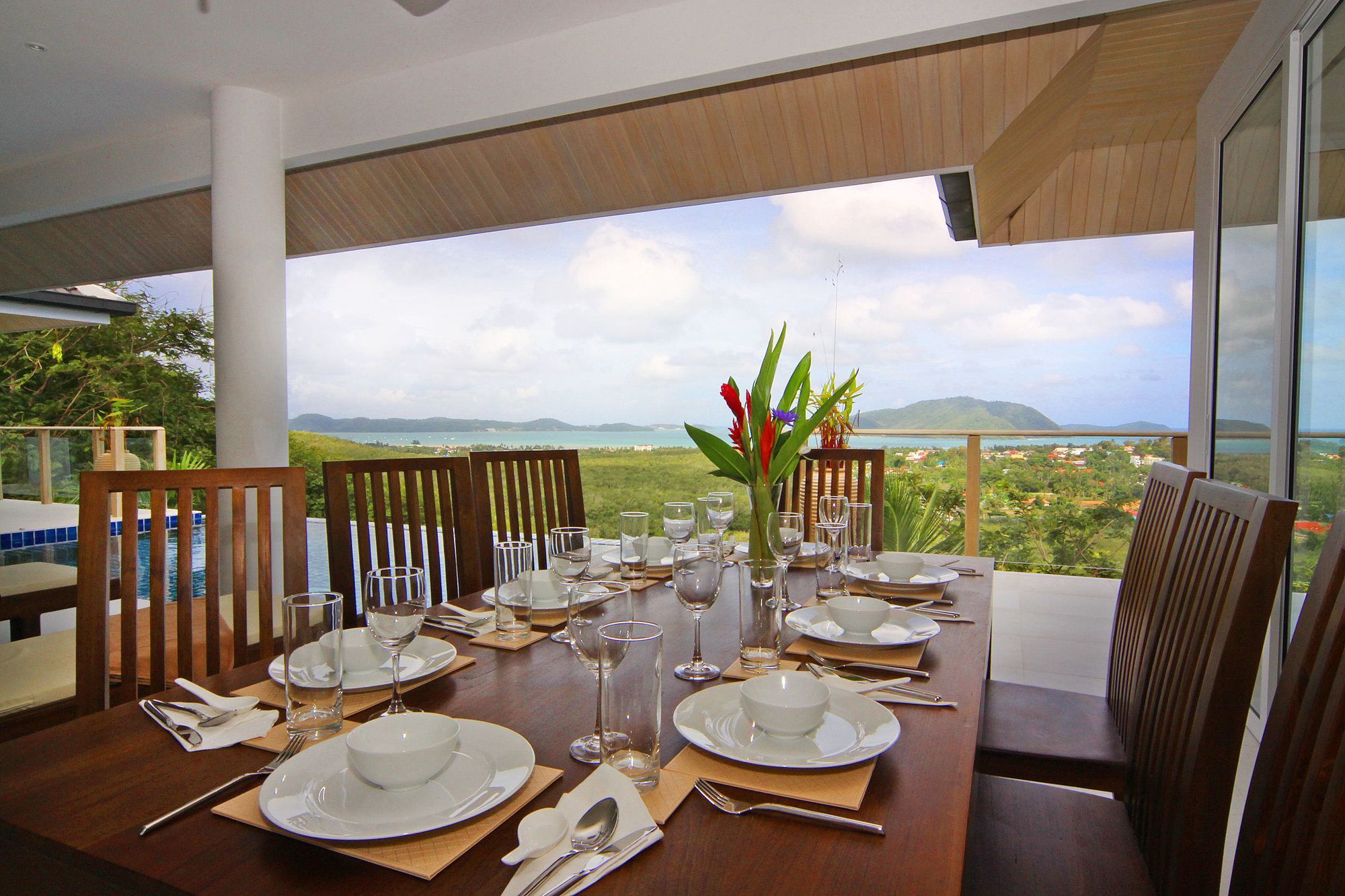 Villa Alangkarn Andaman 5 Bed Infinity Pool With Incredible View Nai Harn Exterior photo